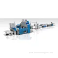 Easy open end metal can lid making machines line